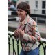Biker Jacket Tie-dye Leather 